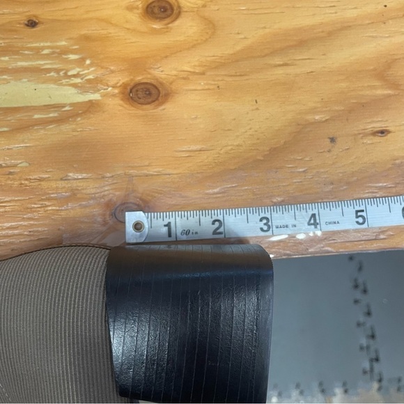 Vintage Pazzo square heel slip on ankle boots tan - Picture 11 of 11